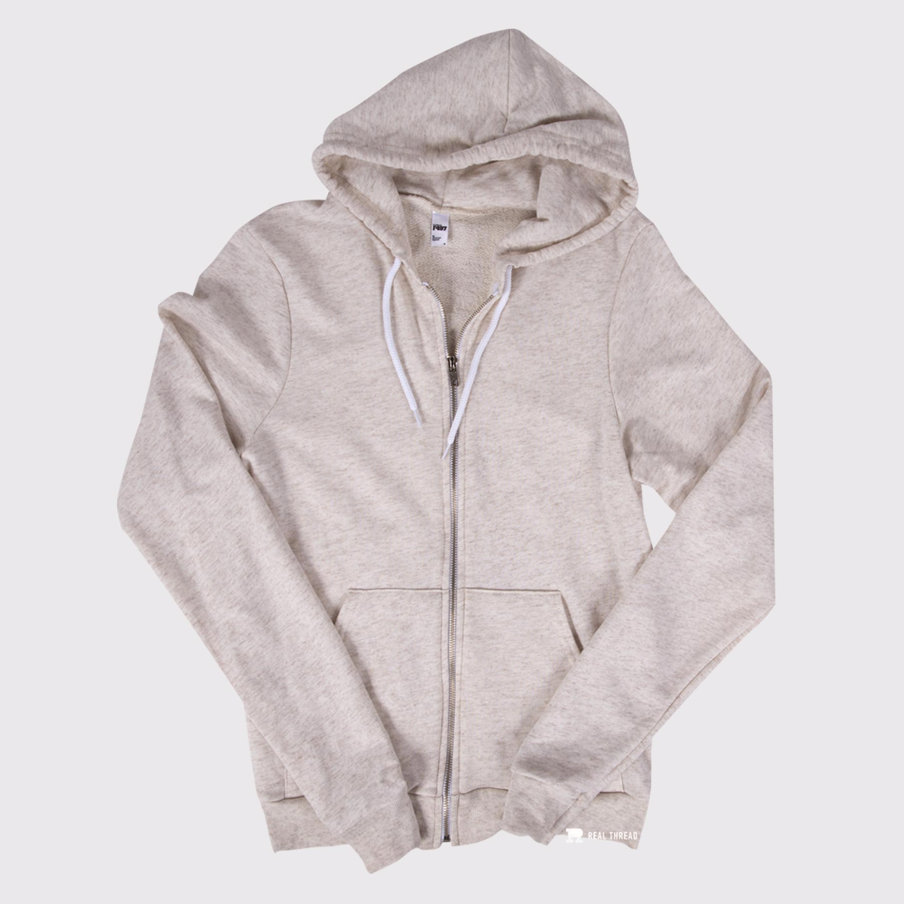 American Apparel TRT 497 Hoodie Template Flat