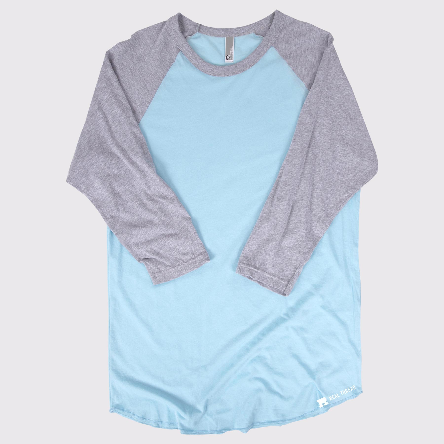 American Apparel BB453 Raglan Template Flat
